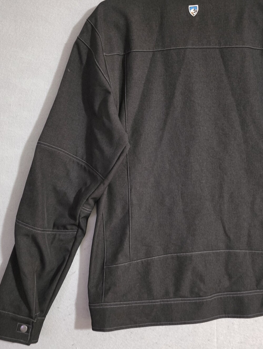 NWOT Kuhl Mens Gotham Impakt Softshell Jacket Grid Fleece Interior 1019 Size L - Picture 12 of 12